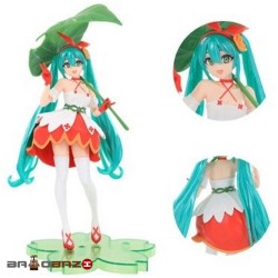 اکشن فیگور هاتسونه میکو با برگ Hatsune Miku