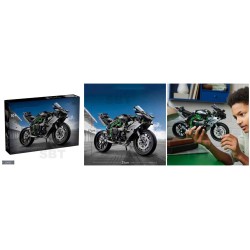 لگو موتور کاوازاکی نینجا 643 تکه H2R - 88035