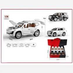 ماشین فلزی لندکروز  آیتم:2405A