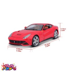 ماشین فراری F12 برلینتا مدل 26007 مقیاس 1/24