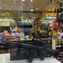 تفنگ تیر ژله ای لیزر شارژی  m416 آیتم : 1-22