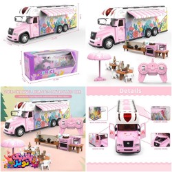 کامیون کمپر کنترلی دخترونه آیتم 017